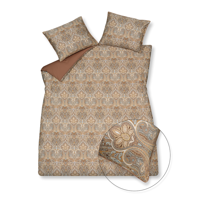 Vandyck HOME 96 Dekbedovertrek XL | Toffee Multi