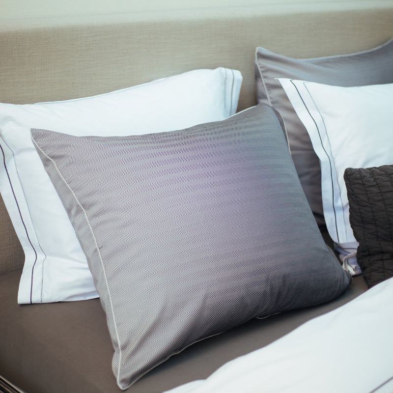 Vandyck HOME MILANO Dekbedovertrek | Off Black Taupe