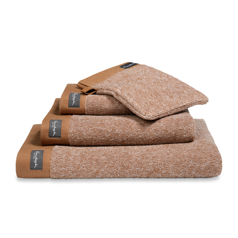 vandyck HOME MOULINE badgoed | cognac off black