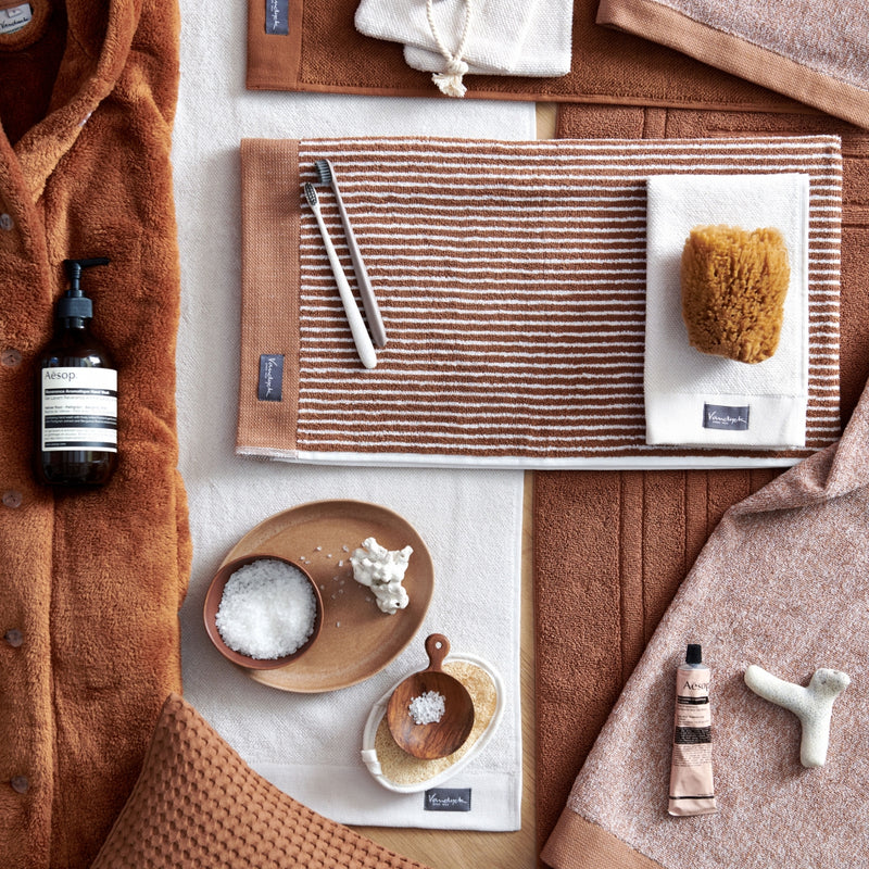 Vandyck HOME PETIT LIGNE Badgoed | Cognac Honey Gold