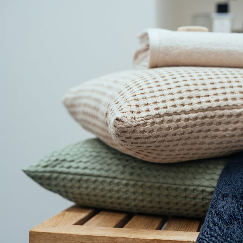 Vandyck HOME PIQUE | Light Olive Lavender Blue