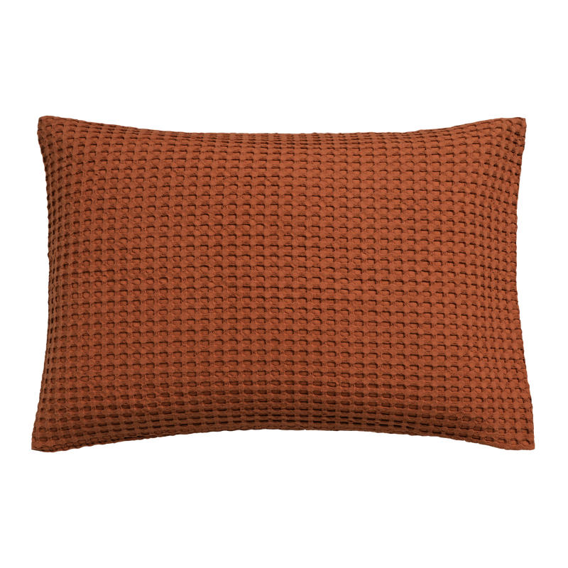 Vandyck HOME PIQUE | Rusty Brown Lavender Blue