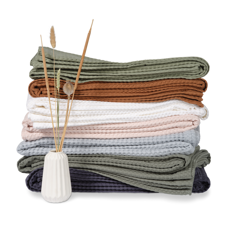 Vandyck HOME PIQUE | White Lavender Blue