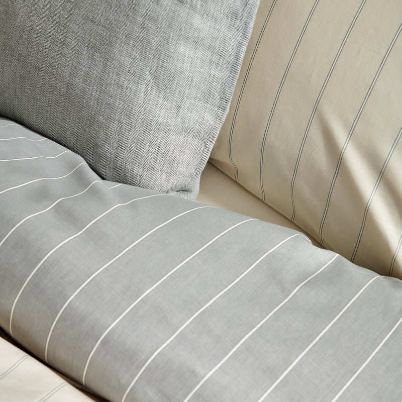 Vandyck HOME PUGLIA Percale | Grey Grey