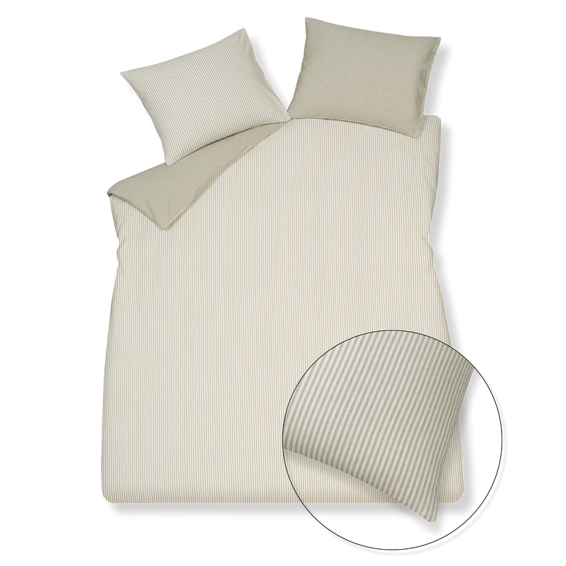 vandyck HOME SALERNO dekbedovertrekset | sage green