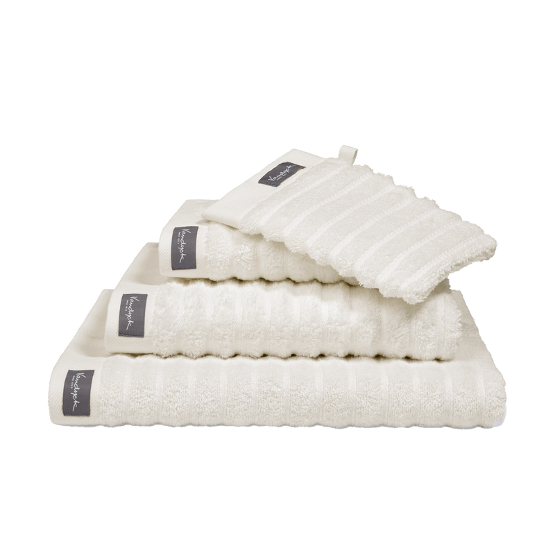 vandyck HOME TOWEL WAVE | cream tan mole grey