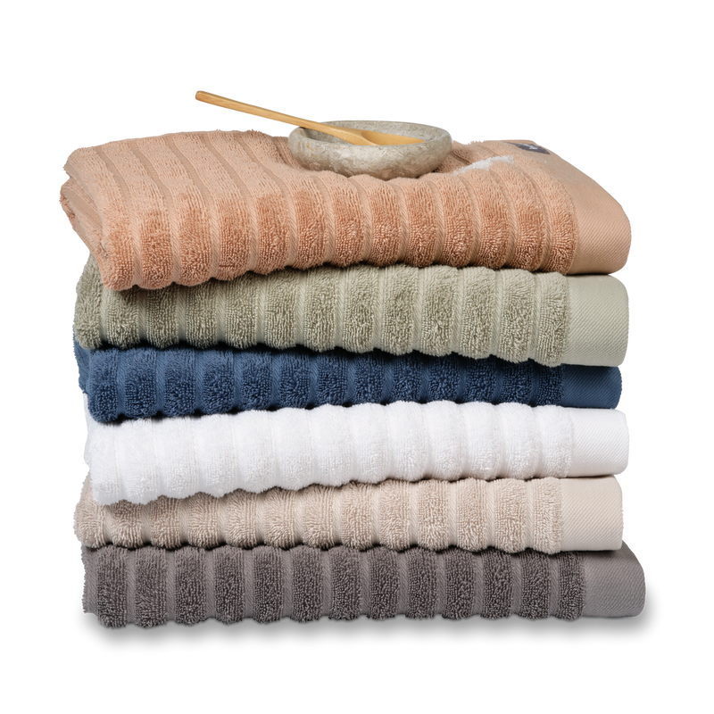 Vandyck HOME TOWEL WAVE | Stone Mole Grey