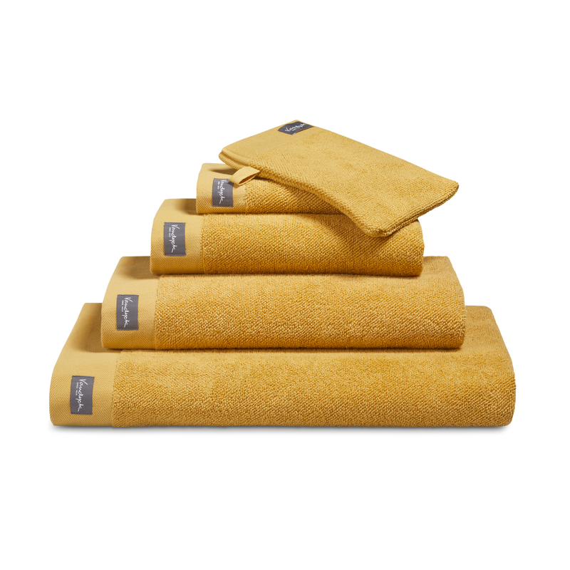 vandyck HOME UNI badlaken | honey gold white