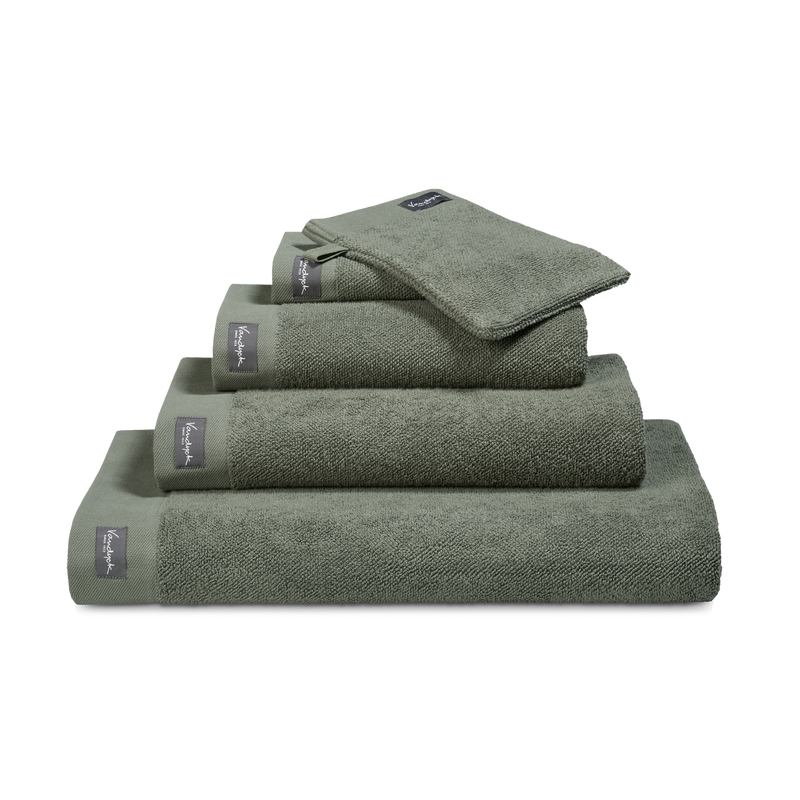 vandyck HOME UNI badlaken | olive white