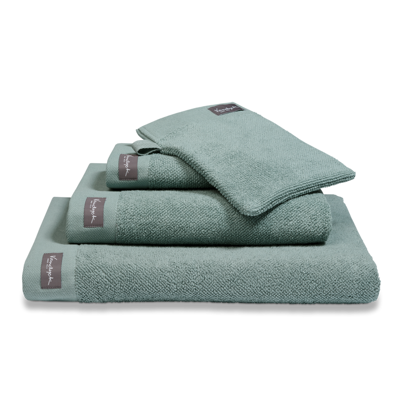 vandyck HOME UNI badlaken | pearl blue white