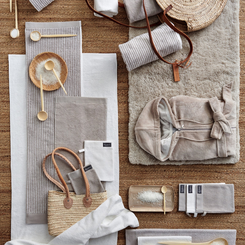 Vandyck HOME UNI Badlaken | Stone White