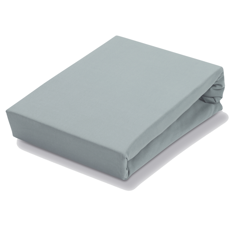 vandyck JERSEY SUPREME hoeslaken | pearl blue white