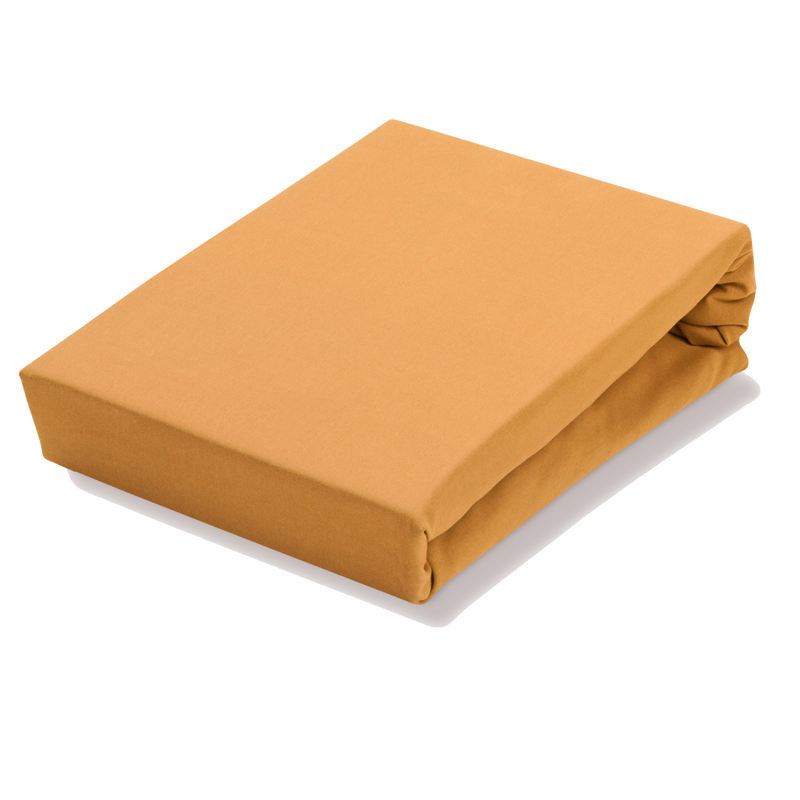 vandyck JERSEY SUPREME hoeslaken | sandy gold white