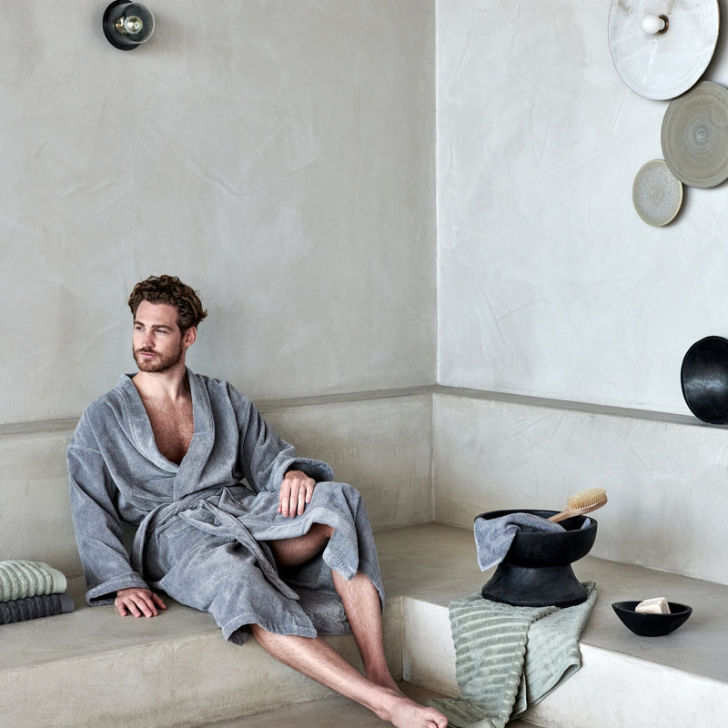 Vandyck KYOTO Badjas | Grey Olive