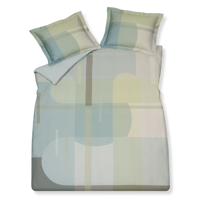 vandyck LUSH LAGOON XL dekbedovertrekset | thyme
