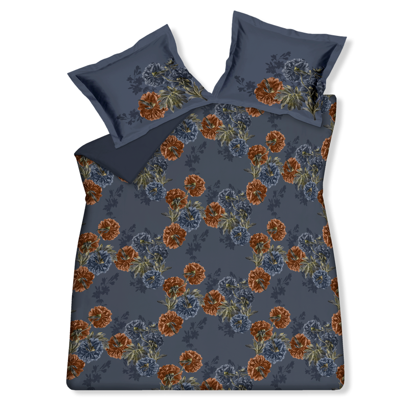 vandyck MIDNIGHT HOUR dekbedovertrek | blue ink