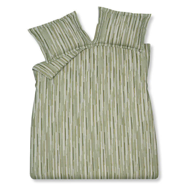vandyck MORNING MATCHA dekbedovertrek | smoke green