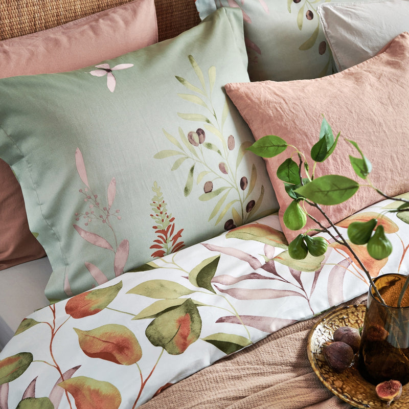 Vandyck OLIVER Dekbedovertrek | Smoke Green