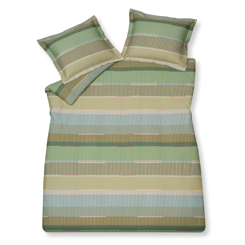 vandyck OPTIMIST dekbedovertrekset | smoke green