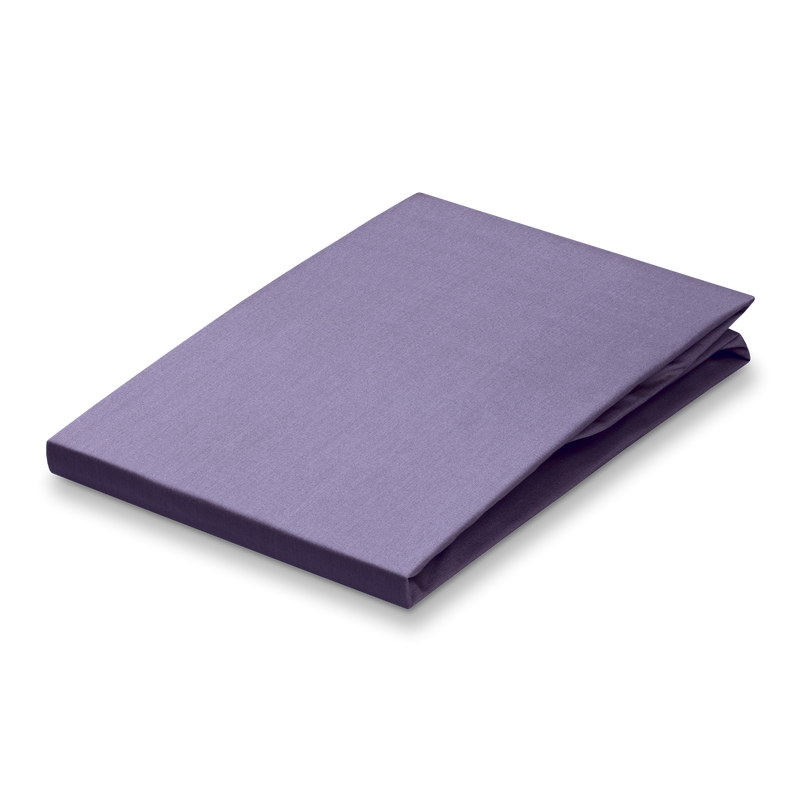 vandyck PERCALE hoeslaken | purple white