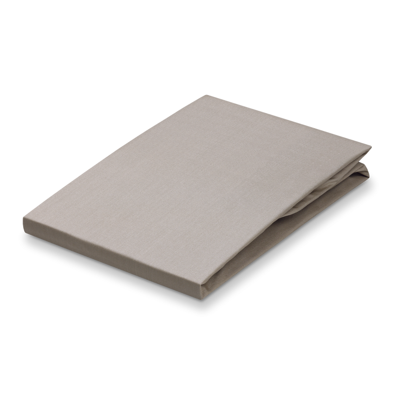 vandyck PERCALE hoeslaken | stone white