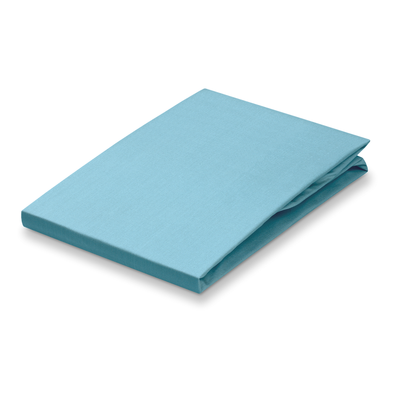 vandyck PERCALE lakensets bourdon | ice blue white