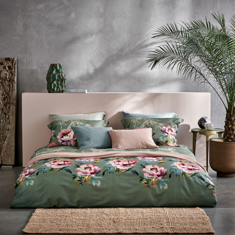 Vandyck PINK PEONY Dekbedovertrekset | Multi