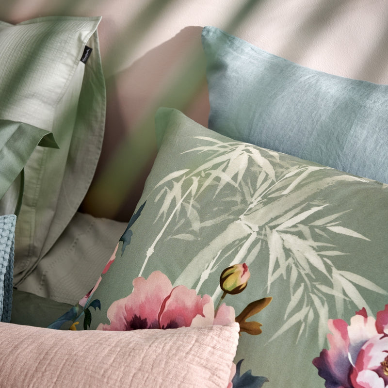 Vandyck PINK PEONY Dekbedovertrekset | Multi