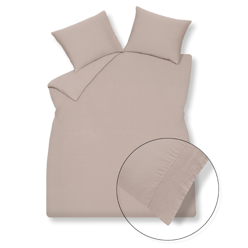 vandyck PURE 07 dekbedovertrek | blush stone