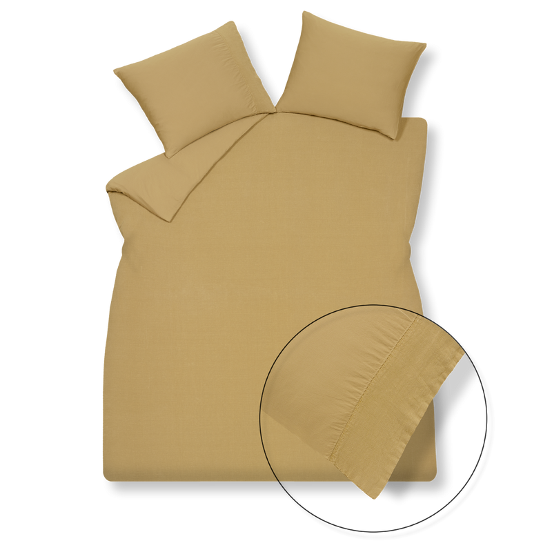 vandyck PURE 07 dekbedovertrek | honey gold stone