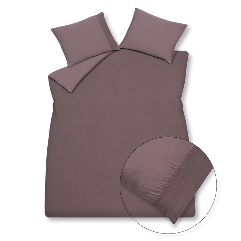 Vandyck PURE 07 Dekbedovertrek | Moonscape Stone