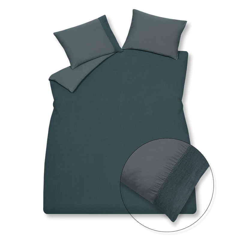 vandyck PURE 07 dekbedovertrek | oceanview stone