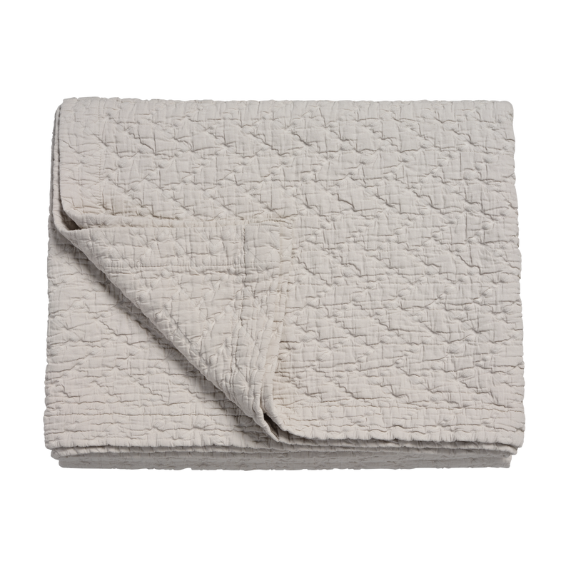 vandyck PURE 10 sprei | pale olive blue ink