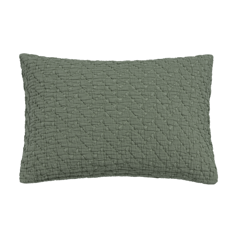 Vandyck PURE 10 Sprei | Sage Green Blue Ink