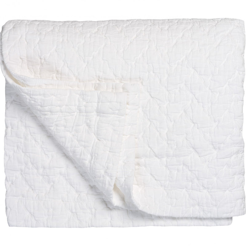 vandyck PURE 10 sprei | white blue ink