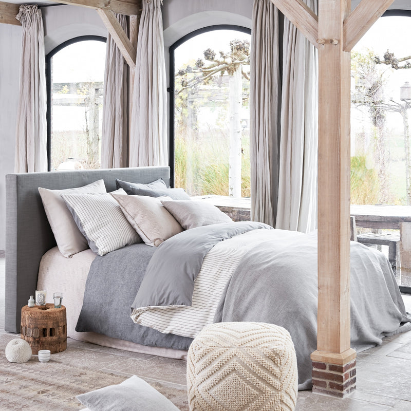 Vandyck PURE 28 Dekbedovertrek | Grey Grey