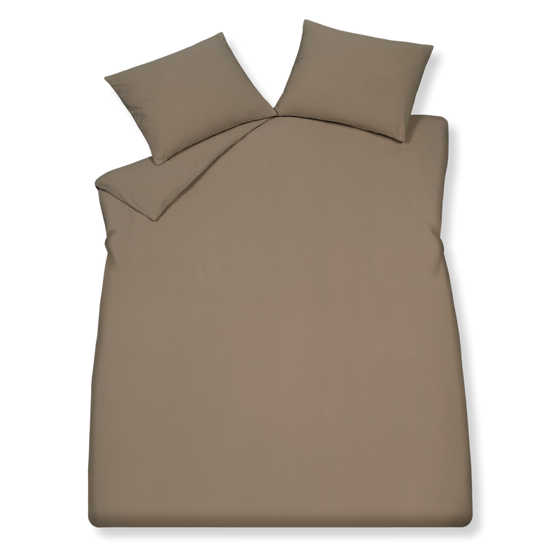 Vandyck PURE 66 Dekbedovertrek | Taupe Light Stone