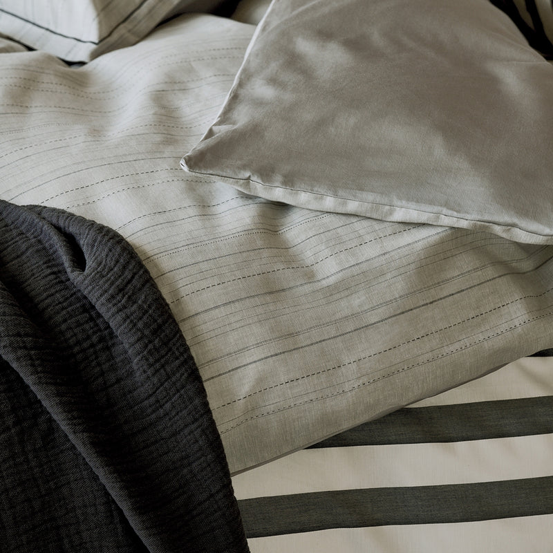 Vandyck PURE 72 Dekbedovertrek | Coolgrey