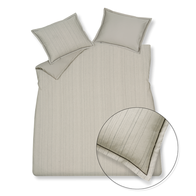 Vandyck PURE 72 Dekbedovertrek XL | Coolgrey