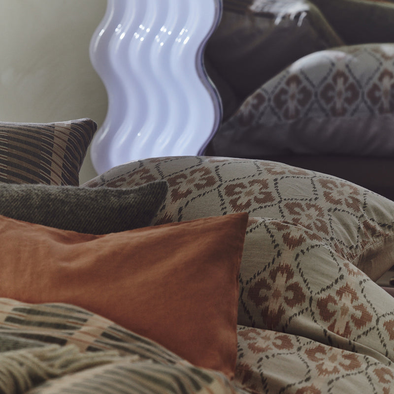 Vandyck PURE 74 Dekbedovertrek | Stone Stone