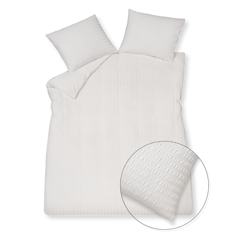 vandyck PURE 80 dekbedovertrek | white white