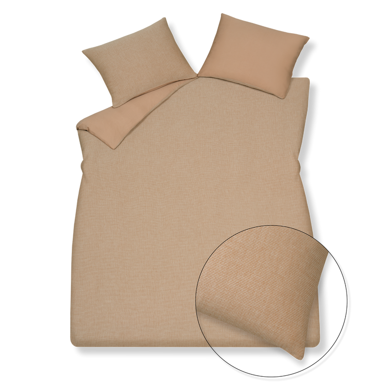 vandyck Pure 85 XL dekbedovertrekset | praline