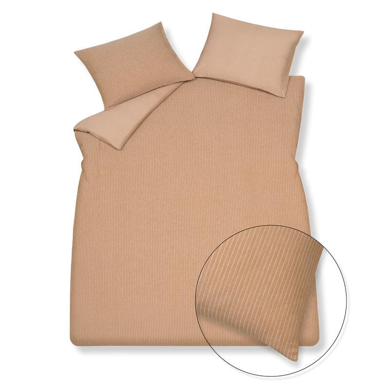 vandyck Pure 86 XL dekbedovertrekset | praline