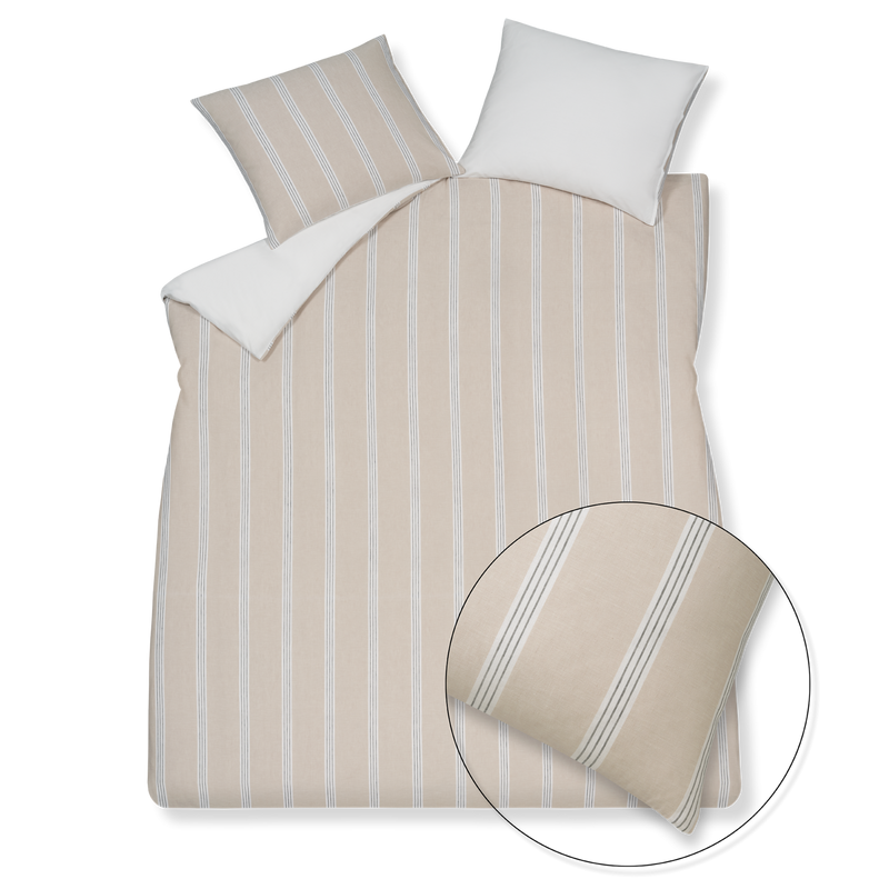 vandyck PURE 91 dekbedovertrekset | stone