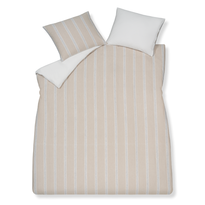 Vandyck PURE 91 XL Dekbedovertrekset | Stone
