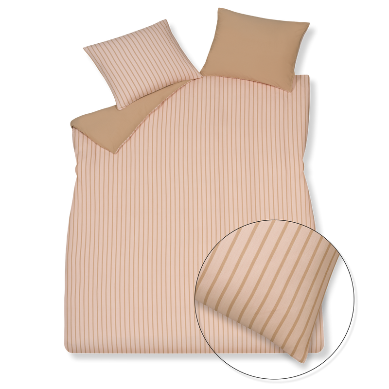 vandyck PURE 92 XL dekbedovertrekset | sepia pink