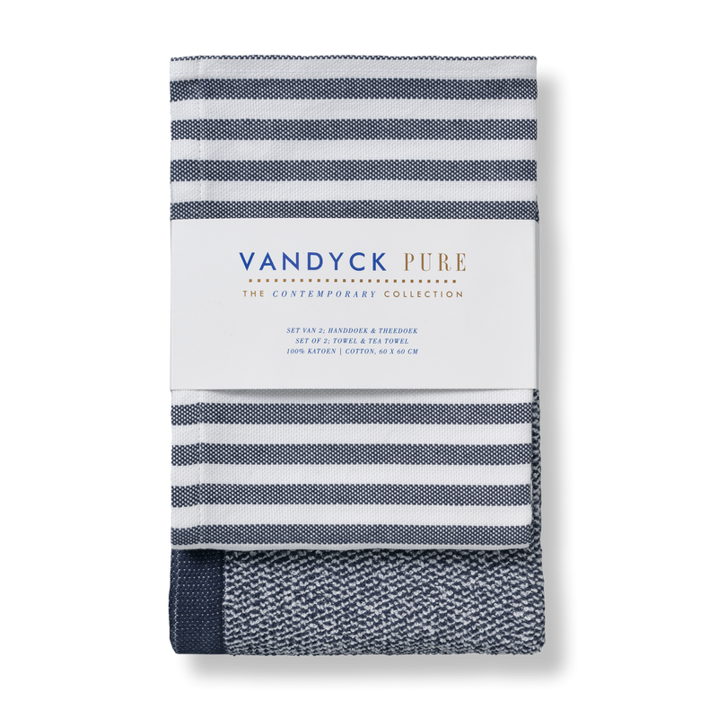 Vandyck Pure Kitchen Keukengoed | Blue Ink Off Black