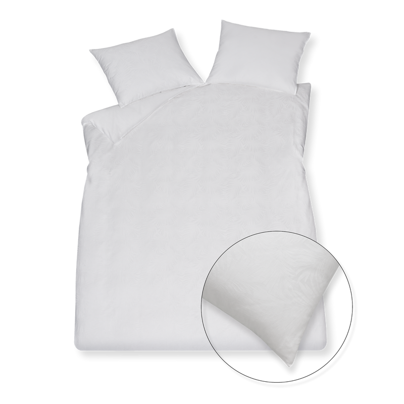 vandyck PURITY FLORENCE dekbedovertrek | white white