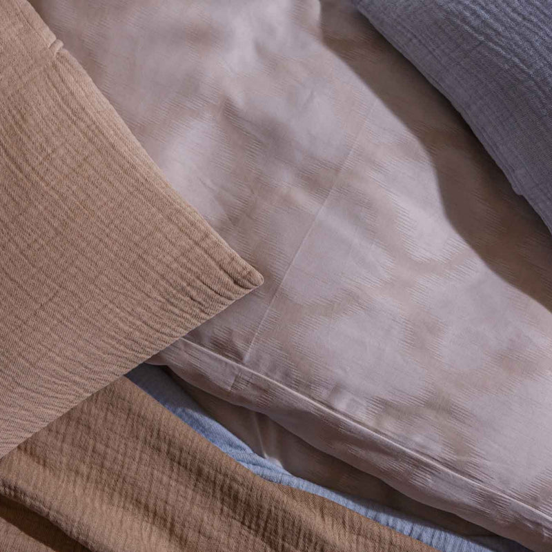 Vandyck PURITY NAPOLI Dekbedovertrek | Cream Tan