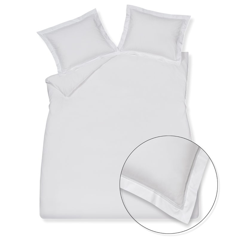 vandyck PURITY RAVELLO dekbedovertrekset | white